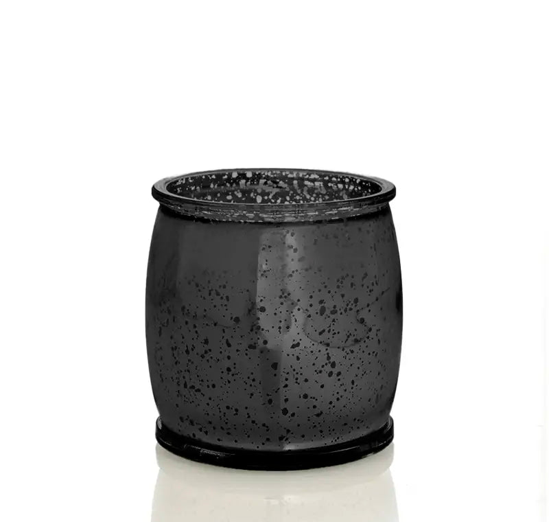 Blackberry Mercury Barrel Candle in Midnight Navy Candle Eleven Point