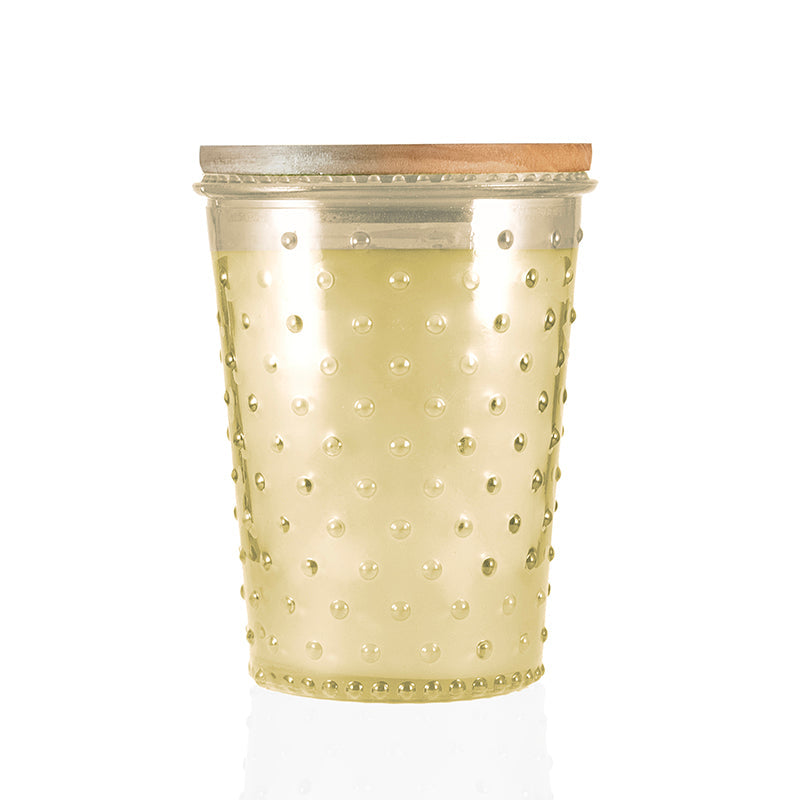 Just Peachy Hobnail Candle in Butter Candle Eleven Point