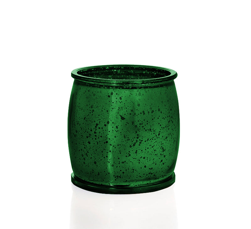 The Mercury Barrel Candle in Green Candle Eleven Point