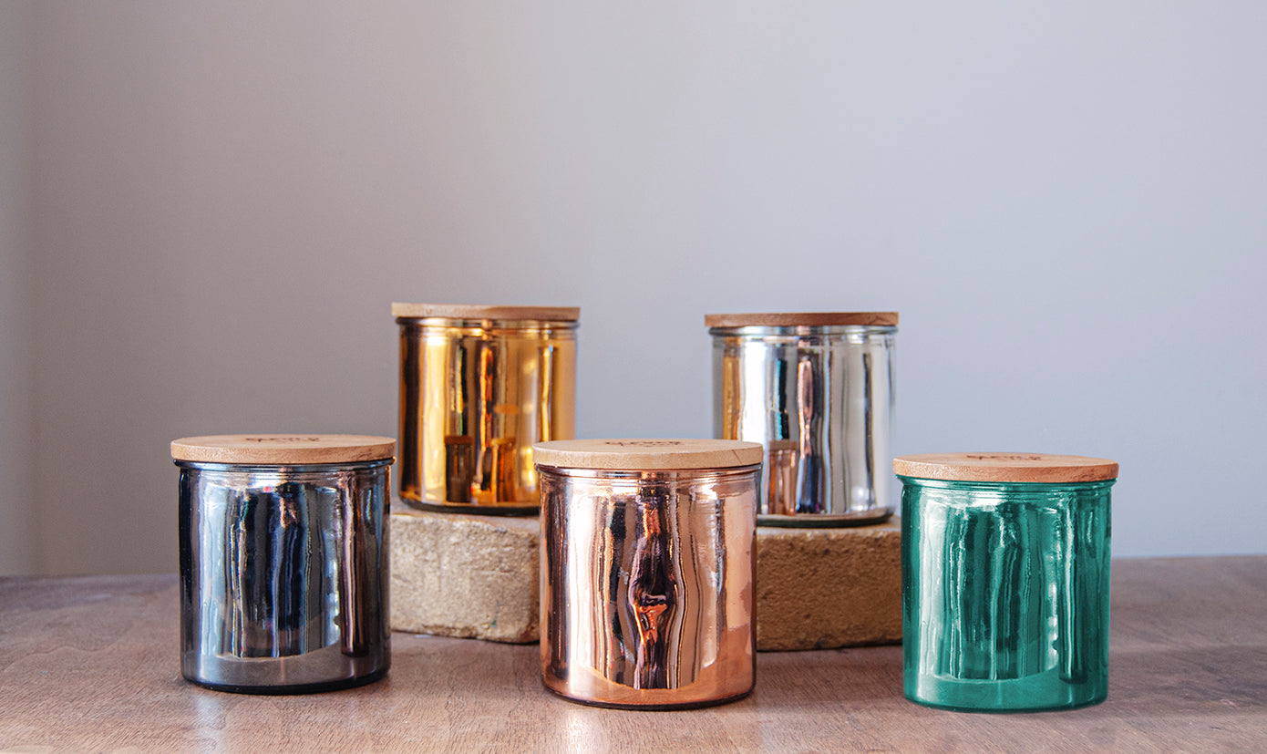 Canyon Rock Star Candle in Rose Copper Candle Eleven Point