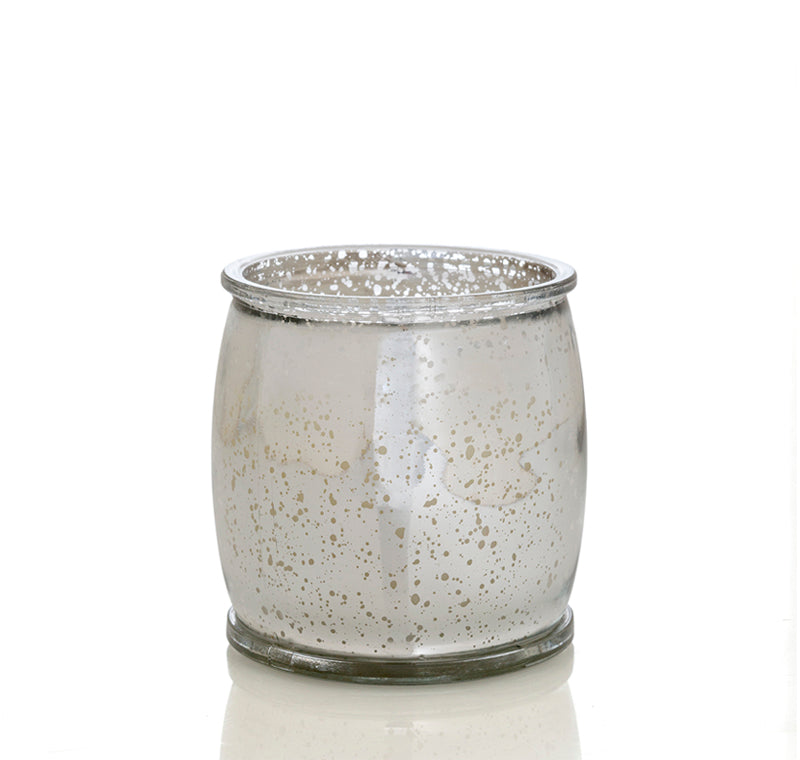The Mercury Barrel Candle in Silver Candle Eleven Point
