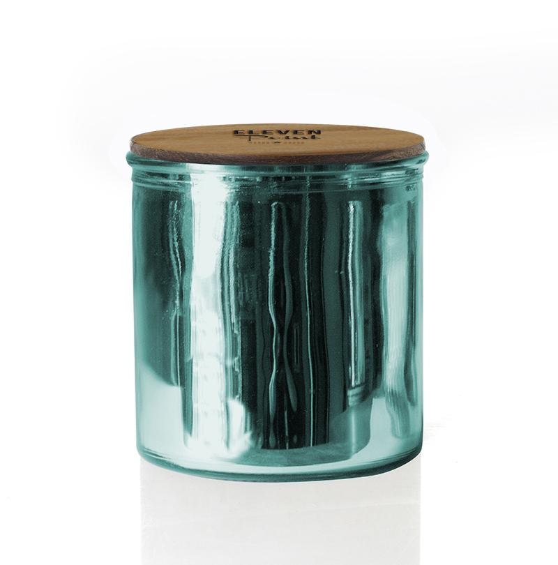 Silver Birch Rock Star Candle in Turquoise Candle Eleven Point