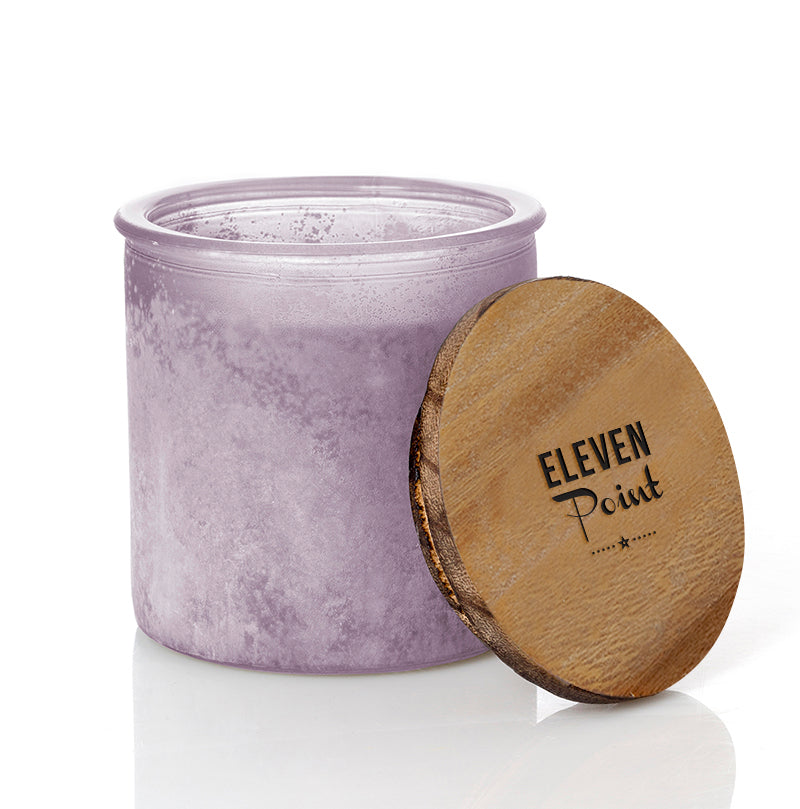 Point 26 River Rock Candle in Fresh Plum Candle Eleven Point