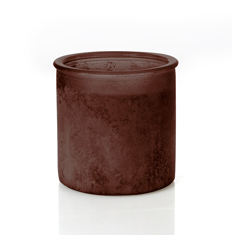 The River Rock Candle in Amber Candle Eleven Point