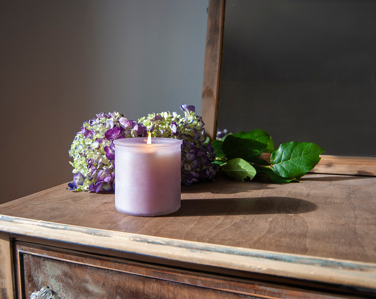 Point 26 River Rock Candle in Fresh Plum Candle Eleven Point