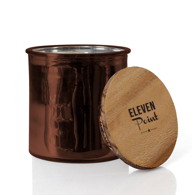 Silver Birch Rock Star Candle in Mocha Candle Eleven Point