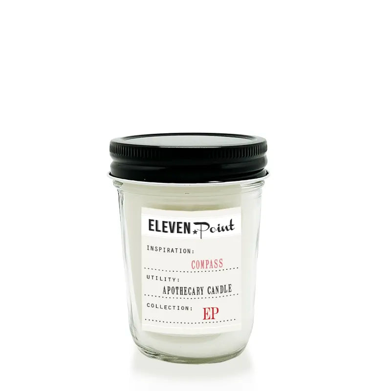 Compass Apothecary Candle Candle Eleven Point   