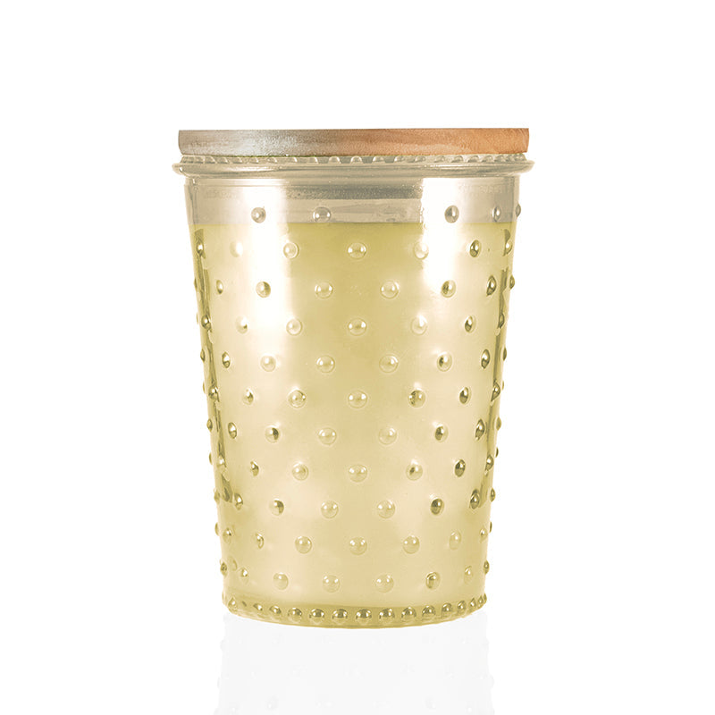 SALE Lover's Lane Hobnail Candle in Butter Candle Eleven Point   