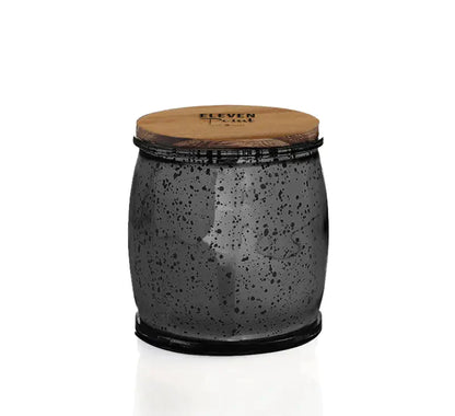Campfire Coffee Mercury Barrel Candle in Onyx Candle Eleven Point   
