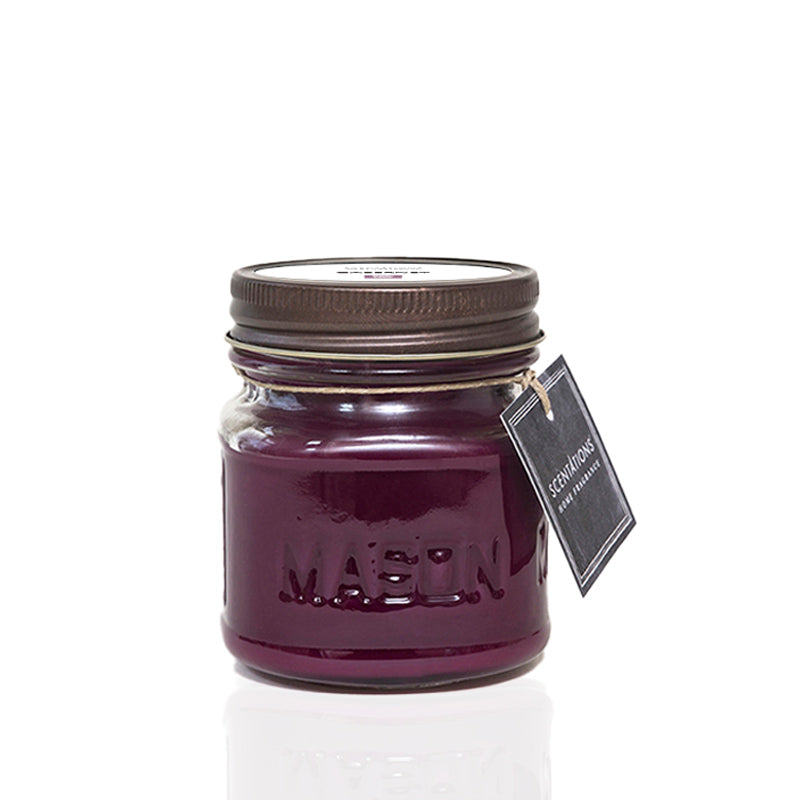 Cabernet Mason Jar Candle  Eleven Point   