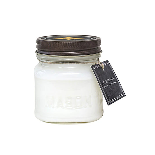 Papaya & Bamboo Mason Jar Candle  Eleven Point   