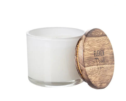 The Boutique Candle in White Eleven Point