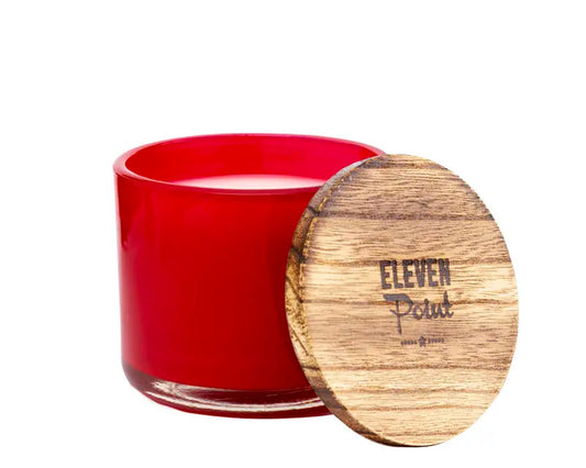 The Boutique Candle in Red Eleven Point