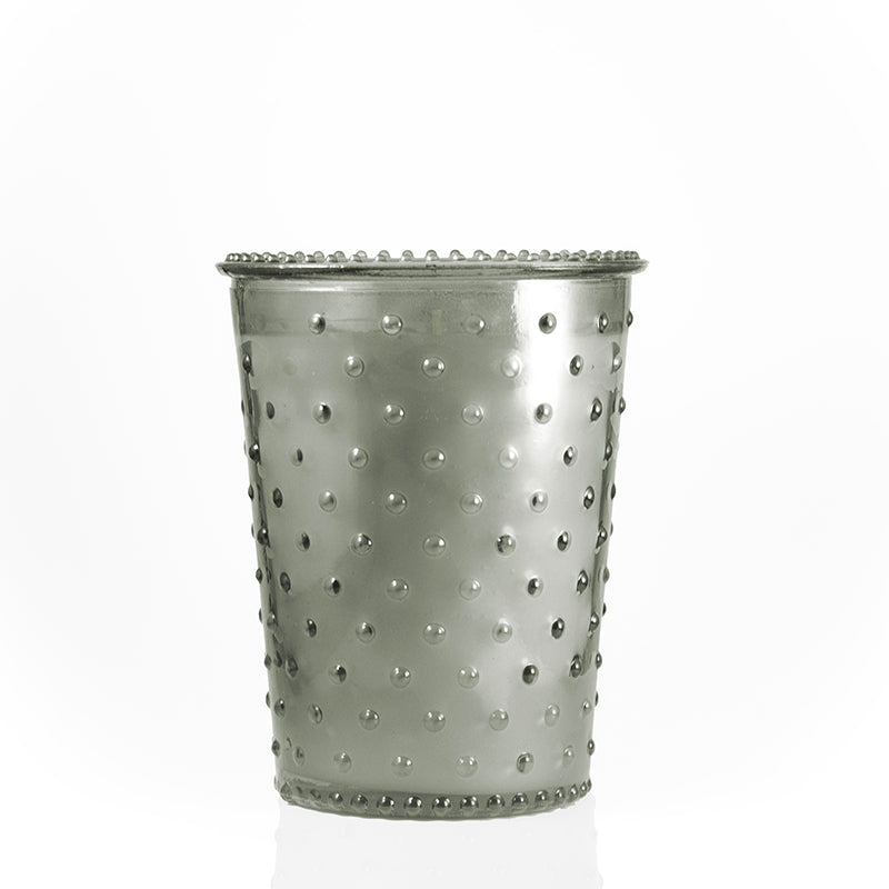 On The Rocks Hobnail Candle in Ash Candle Eleven Point   