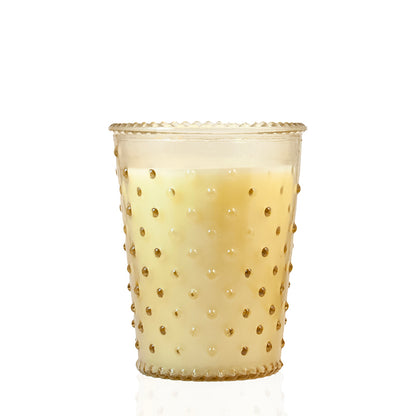 Almond Bark Hobnail Candle in Butter Candle Eleven Point   