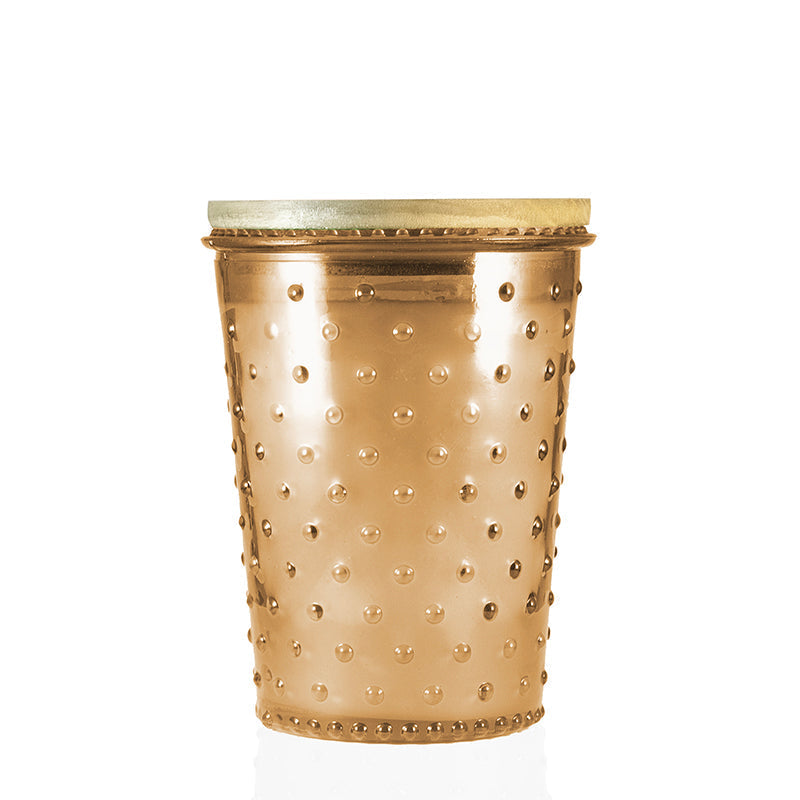 Almond Bark Hobnail Candle in Caramel Candle Eleven Point   