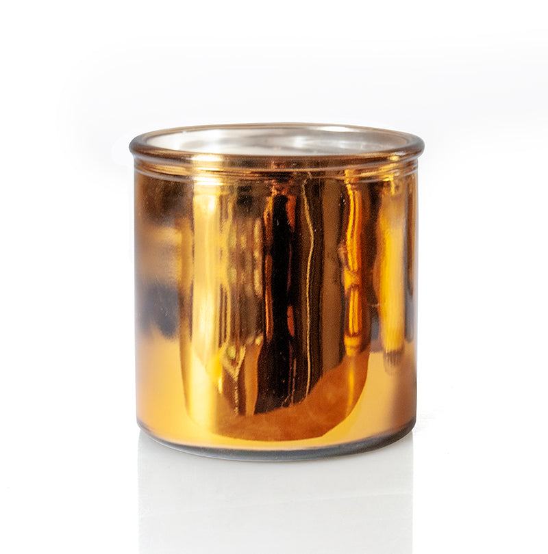 Almond Bark Rock Star Candle in Gold Candle Eleven Point   