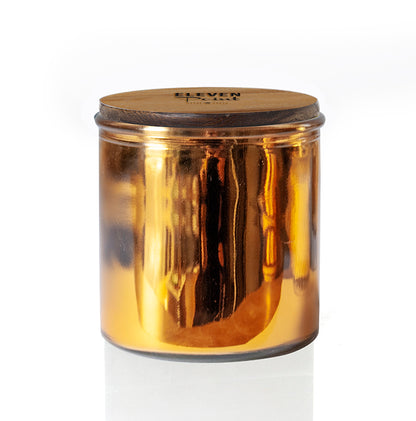 Skinny Dip Rock Star Candle in Gold Candle Eleven Point   