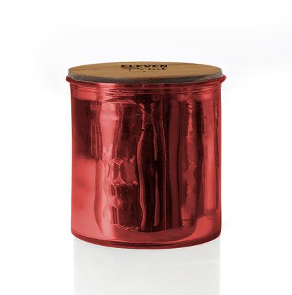 On The Rocks Rock Star Candle in Red Candle Eleven Point   