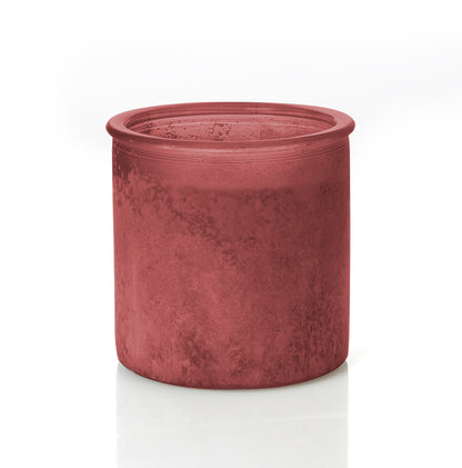 Skinny Dip River Rock Candle in Red Candle Eleven Point   