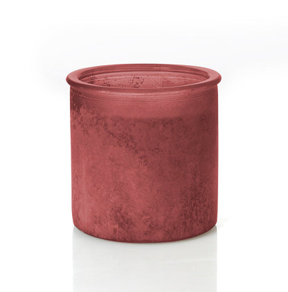 Just Peachy River Rock Candle in Red Candle Eleven Point   