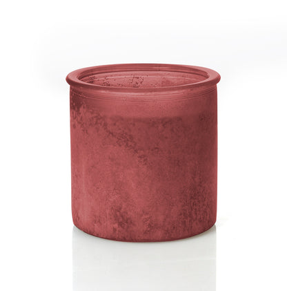 Holiday Ridge River Rock Candle in Red Candle Eleven Point   