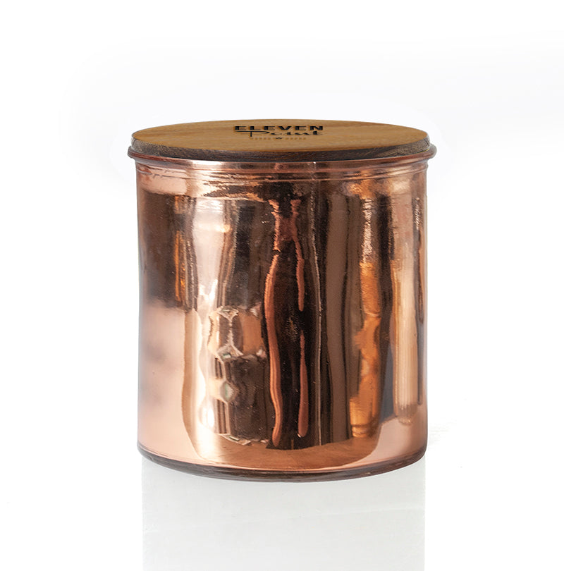 Canyon Rock Star Candle in Rose Copper Candle Eleven Point   