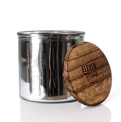 Tipsy Rock Star Candle in Silver Candle Eleven Point   