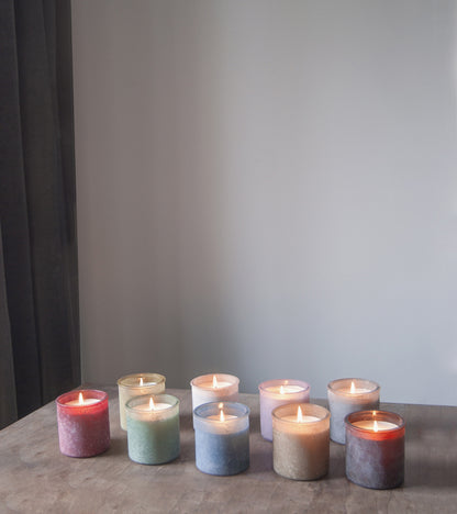 Silver Birch River Rock Candle in Almond Candle Eleven Point   
