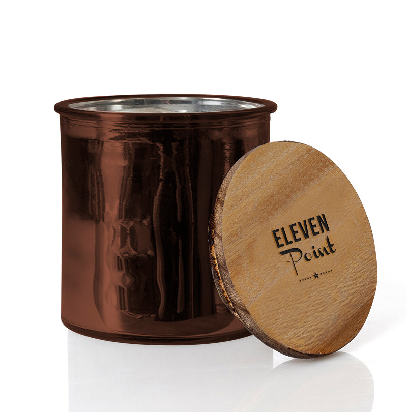 Almond Bark Rock Star Candle in Mocha